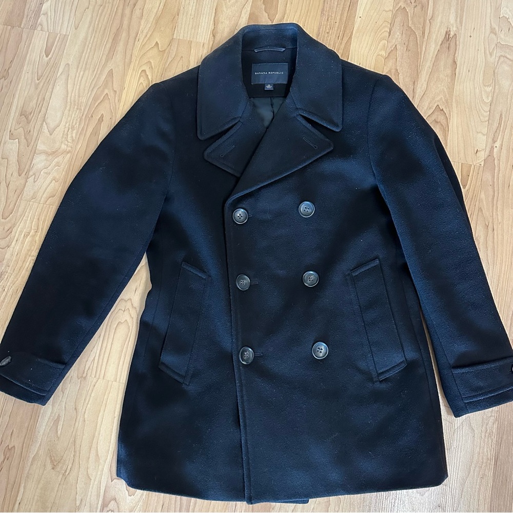 *SOLD* BR • Men’s Double Breasted Peacoat